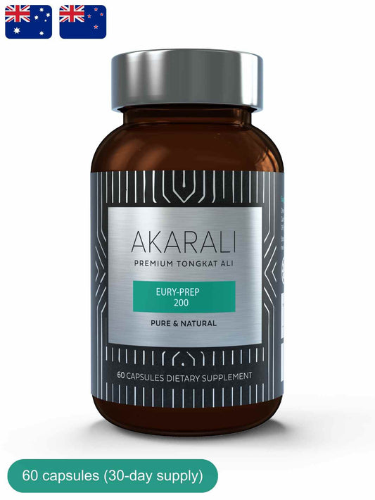 Tongkat Ali Supplement | Pure Root Extract | 100% natural | 200mg 60 capsules
